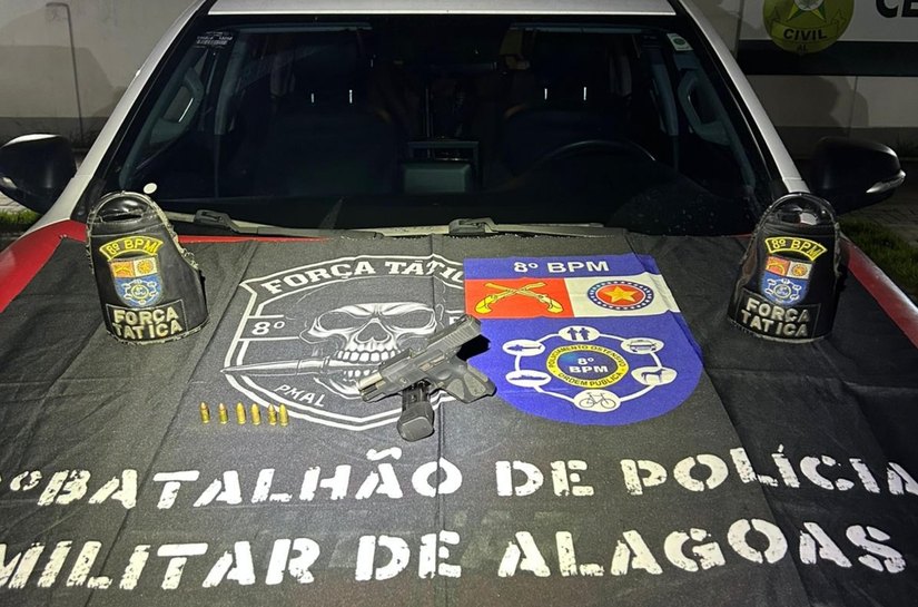 PM apreende 32 armas de fogo e quase 25 quilos de drogas na última semana em Alagoas