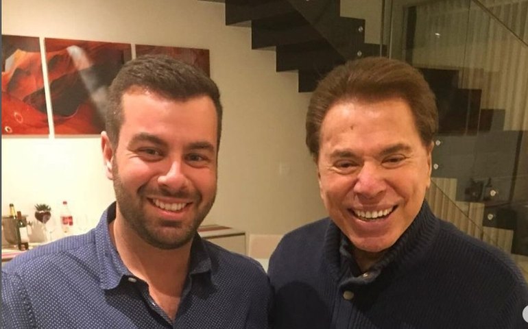 Marido de Tiago Abravanel homenageia Silvio Santos