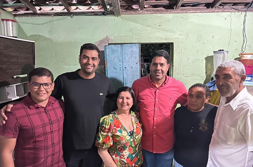 Fabinho Monteiro participa de festividade no povoado Farias do Meio em Monteirópolis