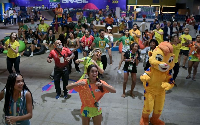 Nos Jogos da Juventude, espaço para atletas mescla esporte e educação