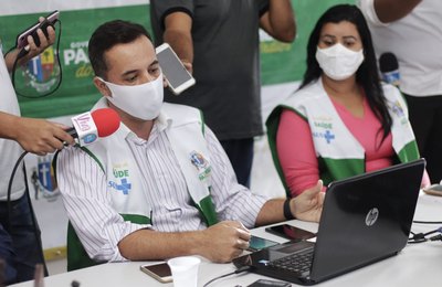 Em coletiva de imprensa SMS diz que em junho 417 pacientes foram curados da Covid-19, em Palmeira