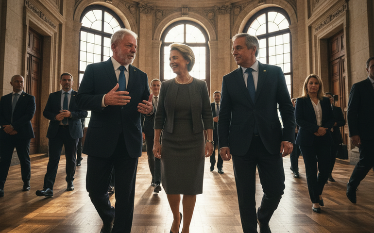 Encontro no Rio antecipa assinatura do acordo Mercosul-União Europeia e governo busca reforçar papel de Lula na negociação