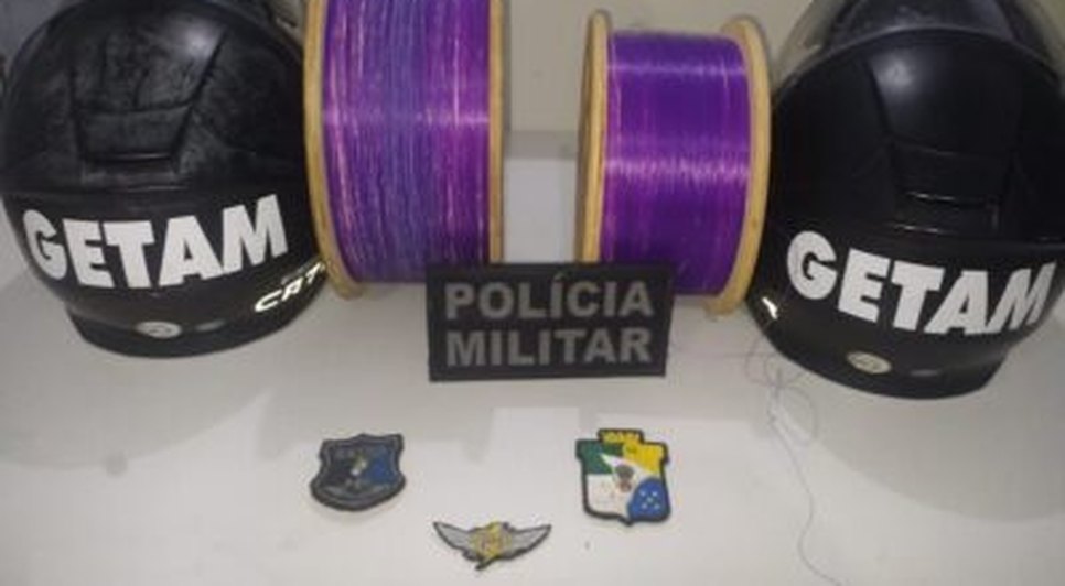 Dois carretéis de cerol usados para soltar pipa são apreendidos na Grande Aracaju