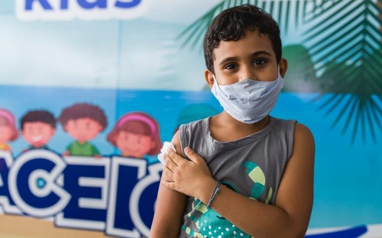 Maceió ganha mais 9 pontos exclusivos de vacinação infantil nesta segunda-feira (21)