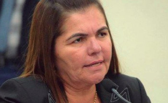 A suplente a deputada estadual Ângela Garrote A suplente a deputada estadual Ângela Garrote