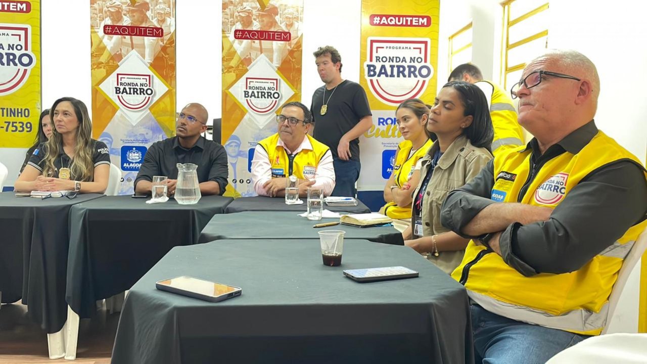 Ronda no Bairro sedia reunião de alinhamento da Operação Orla Segura