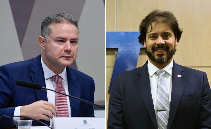 O ministro Renan Filho e Marcos de Brito Campos Júnior