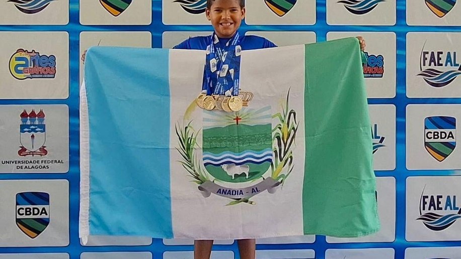 Atleta de Anadia representa o estado em Campeonato realizado em Palmas - TO