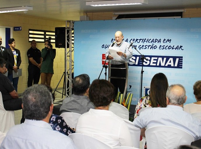 Escola Sesi/Senai é a 3ª do Sistema S a conquistar certificação internacional