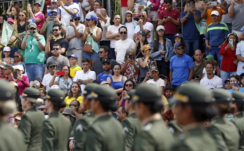 Público destaca caráter plural do desfile de 7 de Setembro em Brasília