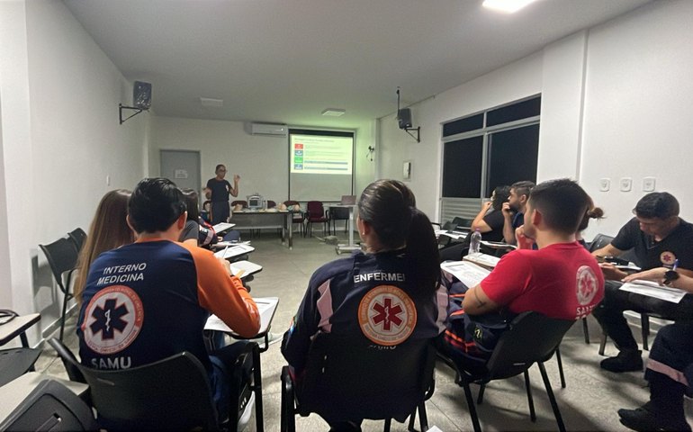 Samu Alagoas promove curso sobre reanimação e transporte de recém-nascidos