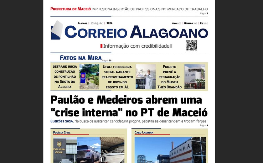 Paulão e Medeiros abrem uma “crise interna” no PT de Maceió