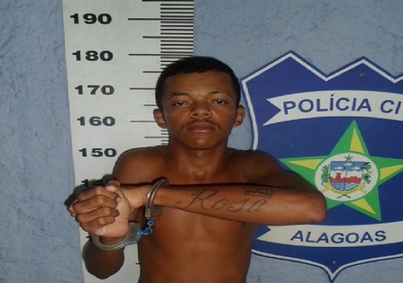 Preso acusado de tráfico de drogas em Maceió