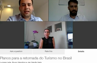 Maceió representa municípios turísticos em live de evento internacional