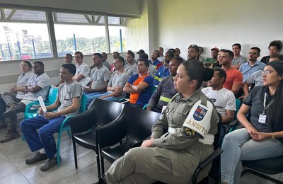 Batalhão Rodoviário promove palestra educativa em Marechal Deodoro