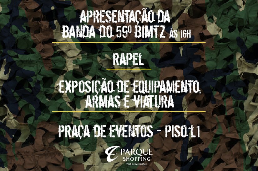 Dia do Soldado é comemorado com música no Parque Shopping