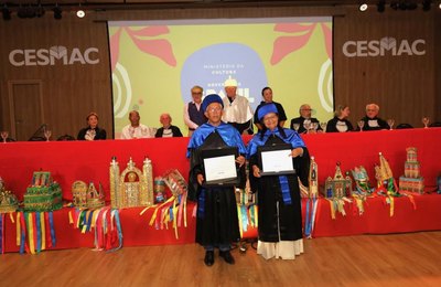 Cesmac entrega títulos inéditos de Mestre de Notório Saber a mestres da cultura popular