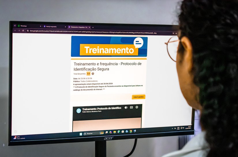 Hospital da Cidade atualiza protocolo e capacita equipes para reforçar segurança do paciente