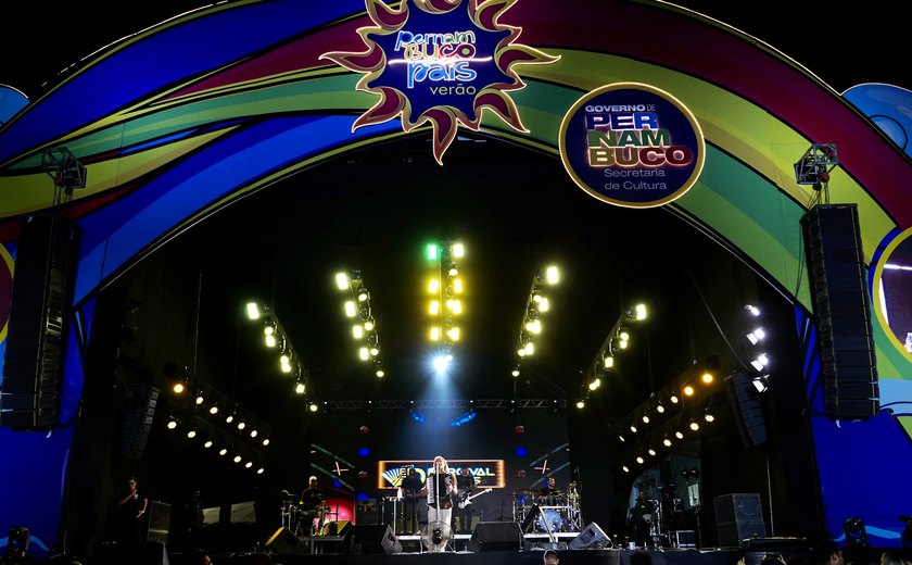Na divisa com Alagoas, Festival Pernambuco Meu País Verão chega a São José da Coroa Grande com shows de Ferrugem, Alexandre Pires e O Grande Encontro