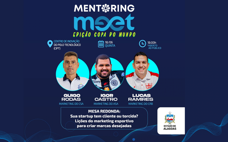 Evento debate marketing esportivo e criação de marcas em startups