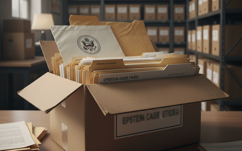 Departamento de Justiça dos EUA apura possível retenção indevida de documentos ligados a Epstein