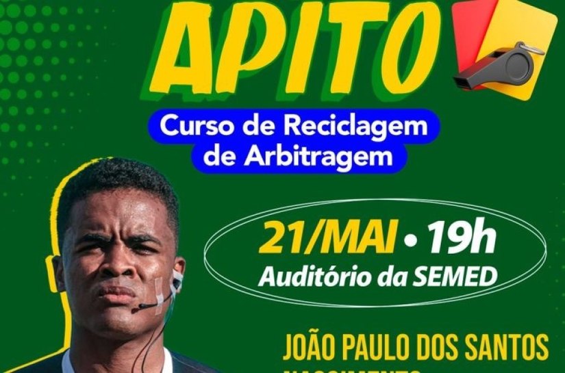 Secretaria de Esportes de Campo Alegre promoverá curso de reciclagem para os árbitros e assistentes