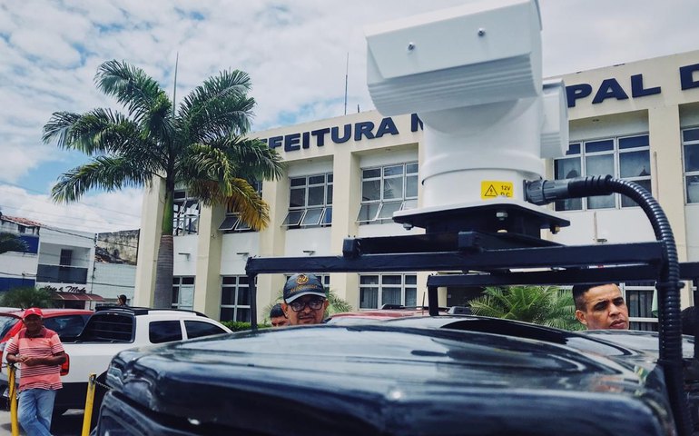 Pilar é a primeira cidade do país a implantar sistema de reconhecimento facial móvel