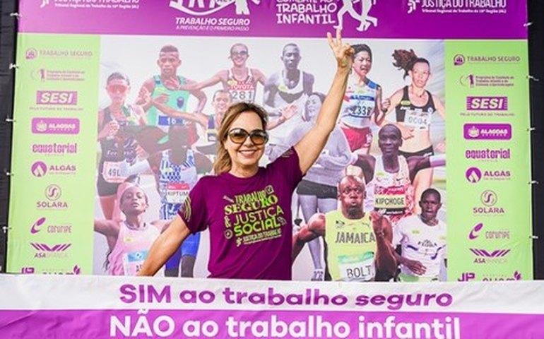 TRT-19 promove a 7ª Corrida Trabalho Seguro na tarde deste sábado