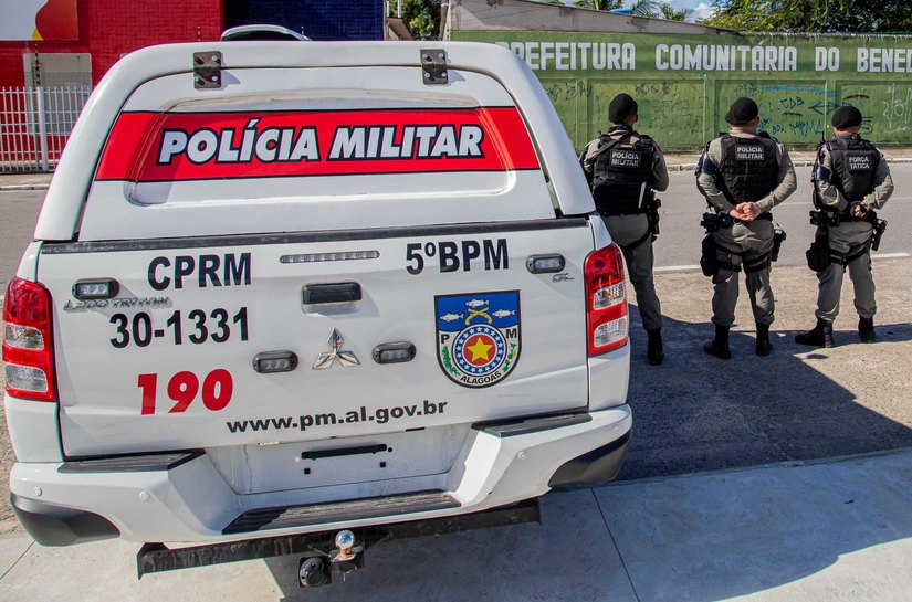 Em ação rápida, PM-AL localiza e prende autor de homicídio em flagrante em Maceió