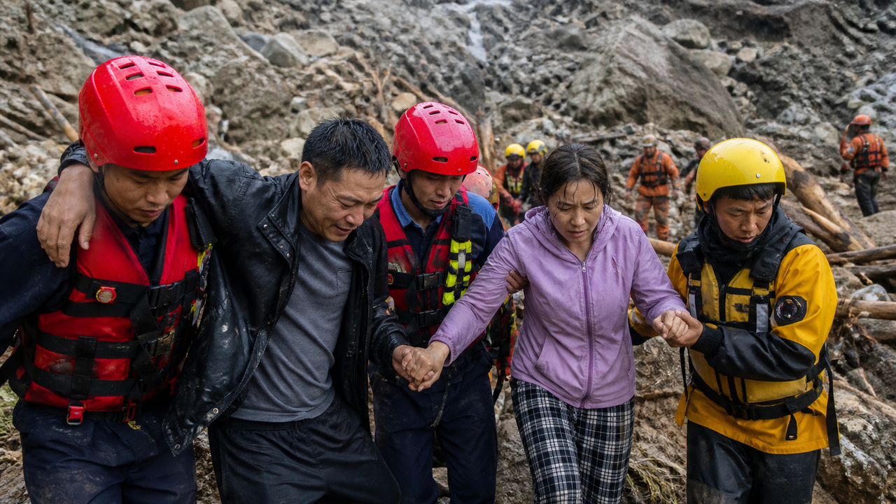 Nepal: trabalhador chinês e uma mulher são resgatados 10 dias após enchentes