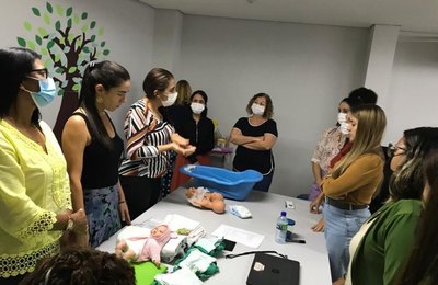 Saúde encerra capacitação para atendimento de bebês prematuros na Atenção Primária