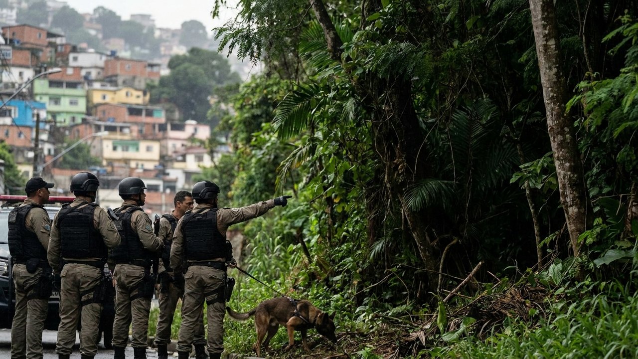 Mexicano, principal alvo de operação no Dona Marta, teria escapado por área de mata, diz delegado