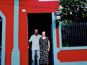 meus pais, Rubens & Hilza. Por 65anos, assim, apaixonados...