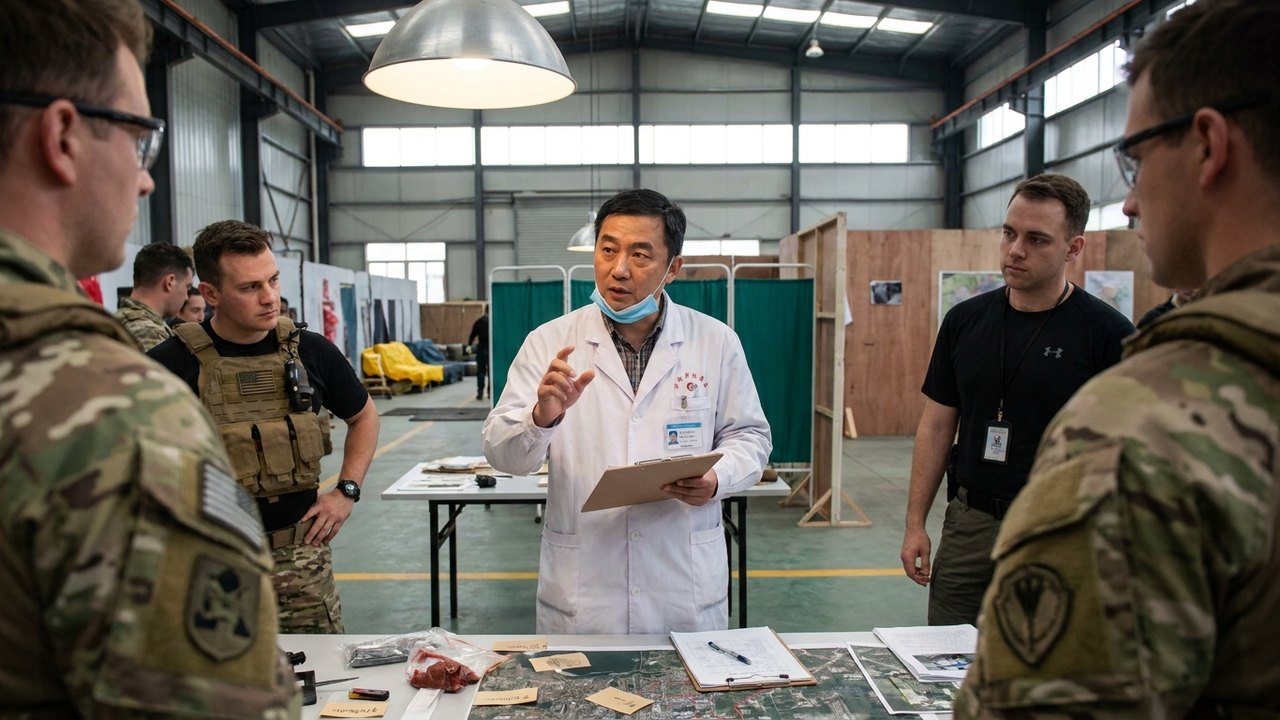 Médico chinês se empolga ao interpretar personagem de criminoso