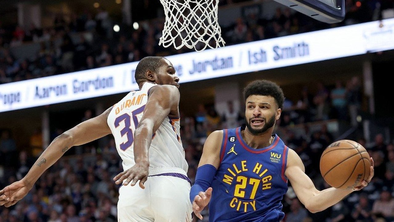 Murray faz 34 pontos e Nuggets abrem série semifinal com vitória sobre os Suns