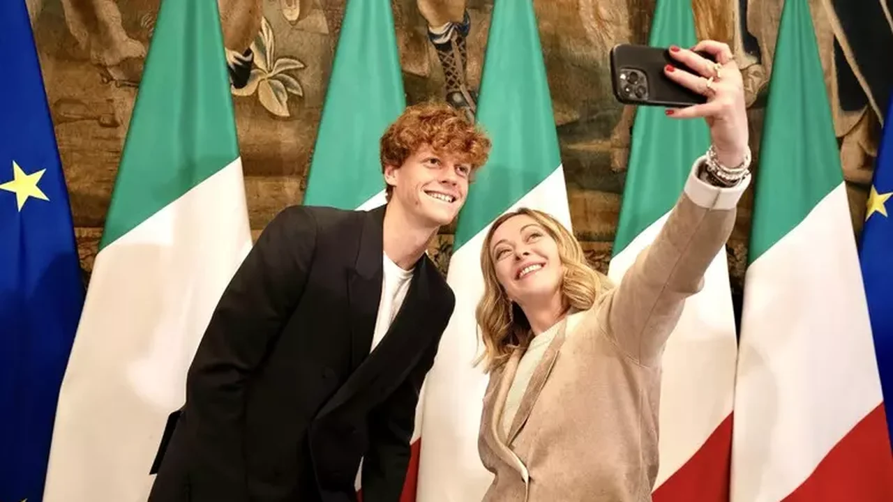 Líderes italianos celebram vitória de Sinner em Wimbledon