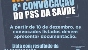 Convocação PSS / Foto: Ascom/SES