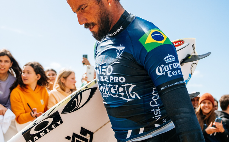 Filipinho dá show e 6 surfistas brasileiros avançam direto ao round 3 na etapa de El Salvador