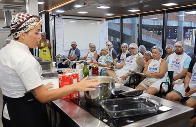 ArtNor: Senac Alagoas leva oficinas gastronômicas ao maior evento de artesanato autoral do estado