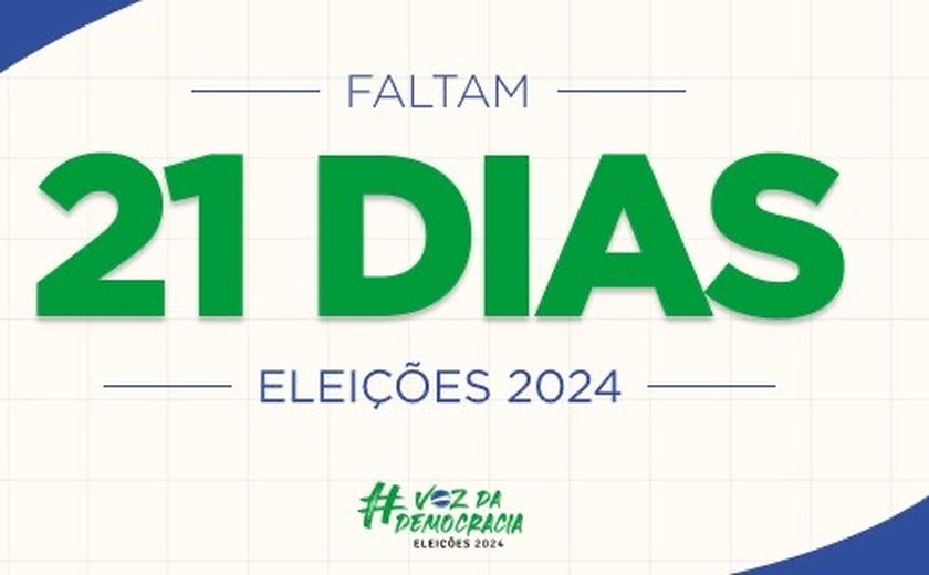 Faltam 21 dias: mesárias e mesários são essenciais para transparência e eficiência da eleição