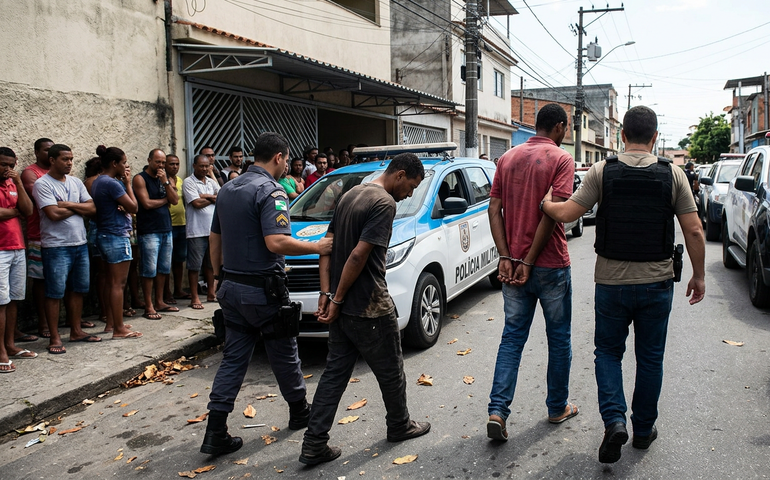 Dupla é presa por roubo em São Gonçalo; um deles era procurado por latrocínio na região