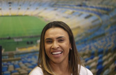 Jogadora Marta se torna defensora de metas das Nações Unidas