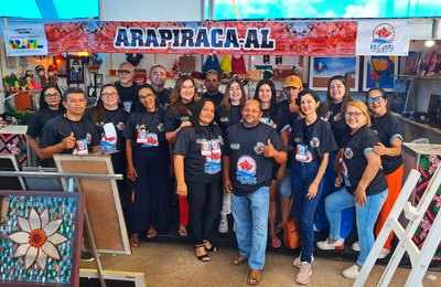 Economia criativa: Arapiraca leva artesãos para feira de intercâmbio cultural em Penedo
