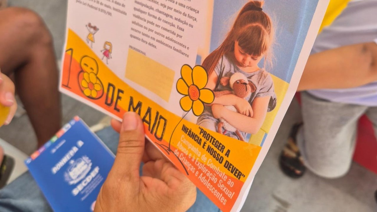 Maio Laranja: evento em Maceió debate proteção digital e enfrentamento à violência contra crianças e adolescentes