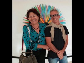 Maria Amélia Vieira e Dalton Costa (foto Joana Vieira Costa0
