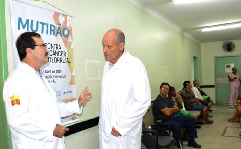 Alagoas realiza o 1º  Mutirão para Diagnosticar o Câncer de Intestino