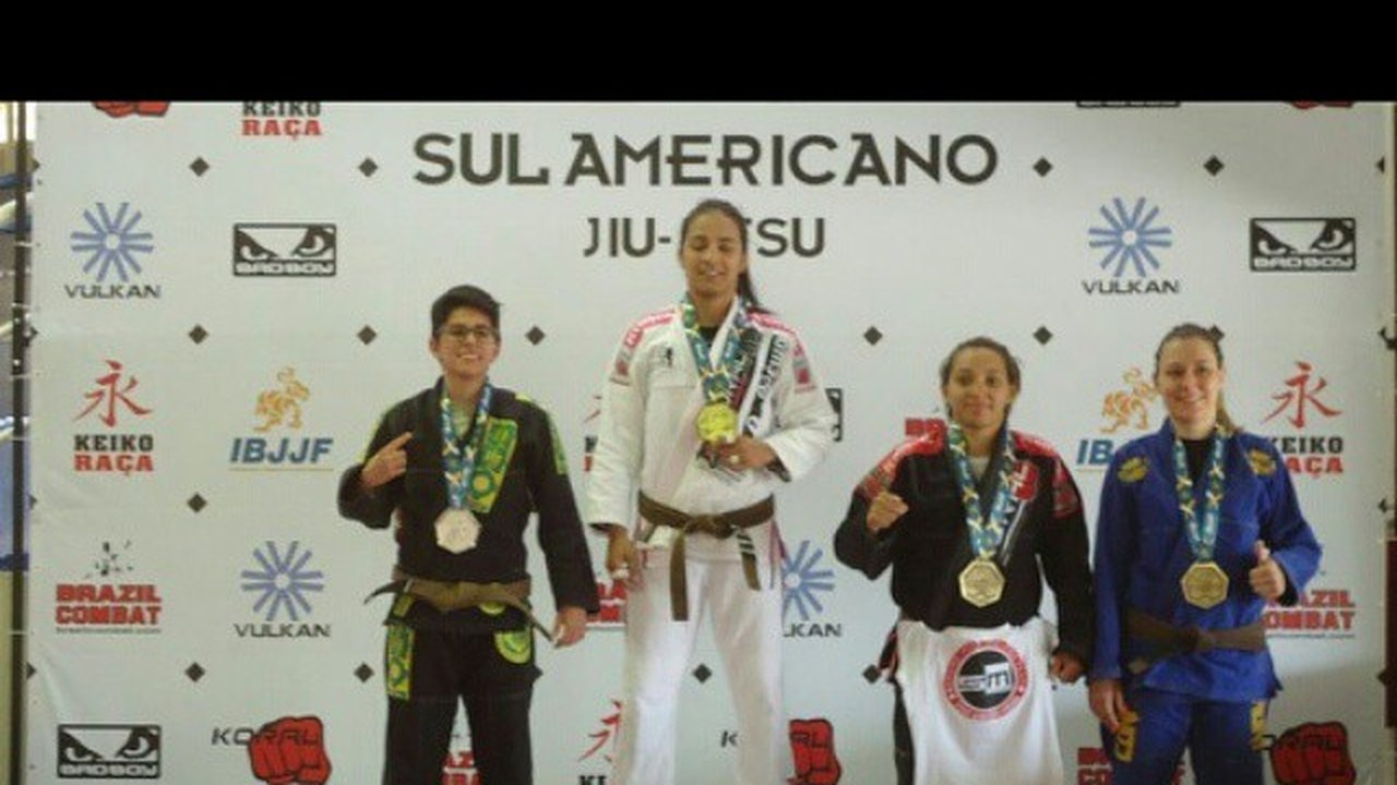 Atleta alagoana é medalhista no Campeonato Sul-americano de Jiu-jitsu