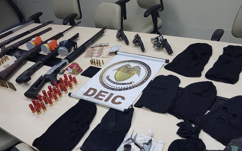 Polícia Civil desarticula organização responsável por ataques a banco em Alagoas