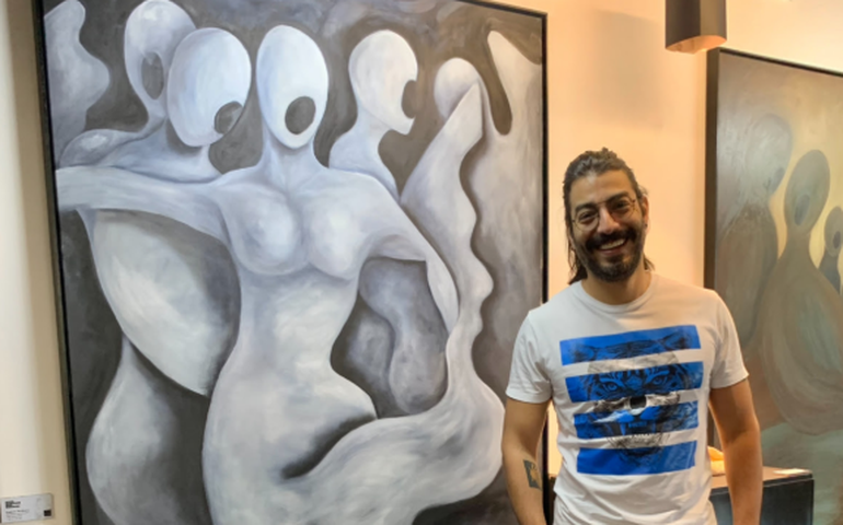 Espanto, silêncio e resistência: fred oliver estreia com exposição no Espaço UM55