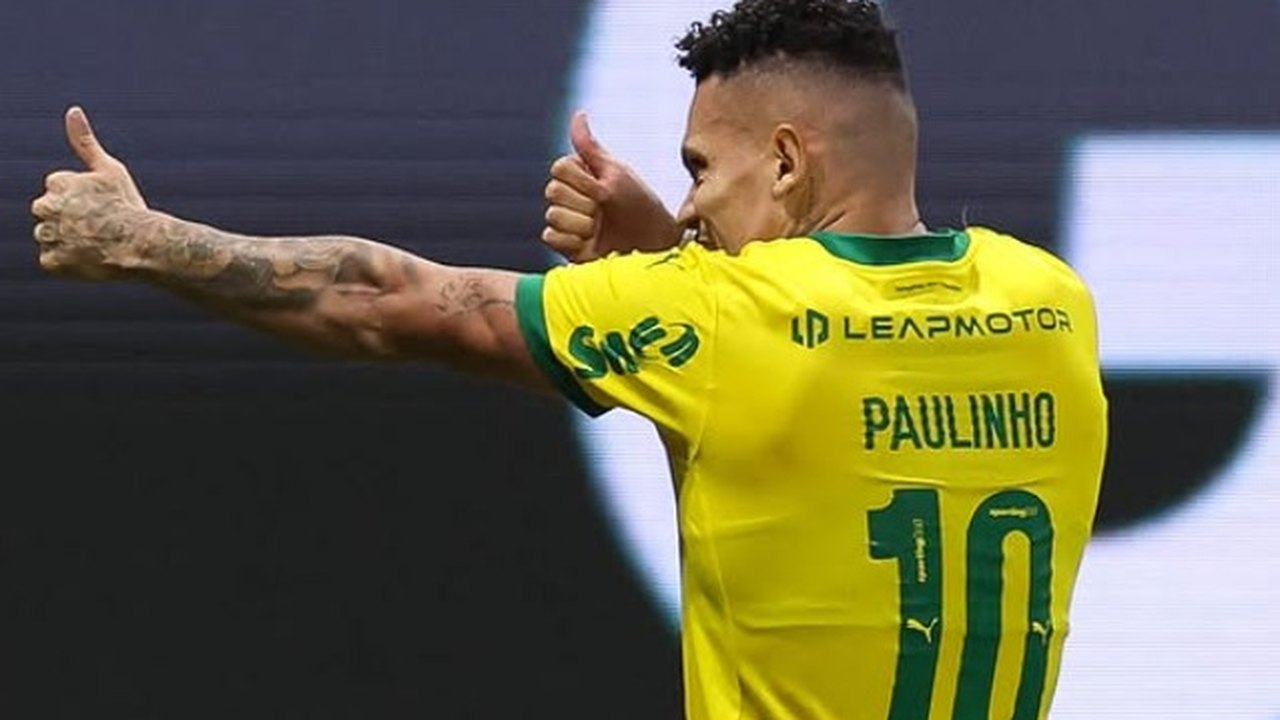 Paulinho sofre 5ª lesão no Palmeiras e pode ser desfalque por mais um mês
